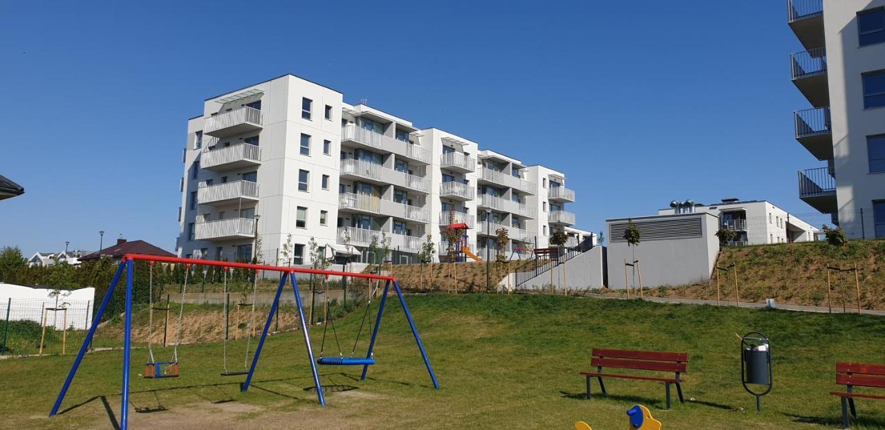 Nowoczesny Apartament Z Garazem Morelova Gdańsk Eksteriør billede