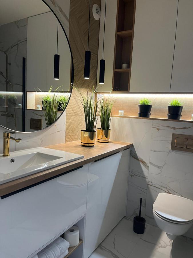 Nowoczesny Apartament Z Garazem Morelova Gdańsk Eksteriør billede